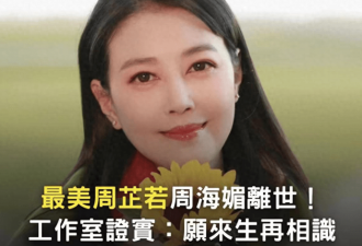 周海媚灵堂照曝光?殡葬人员回应:澄清