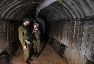 以军：发现哈马斯挖掘的“最大隧道” 有四公里长…