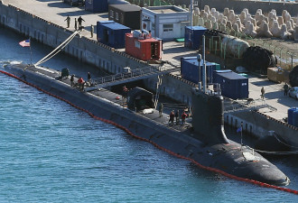 美国核动力攻击潜舰抵南韩釜山 威慑北韩