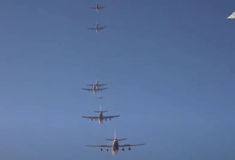 画面公开！俄军7架安-124-100运输机首次同时升空