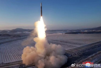 朝鲜宣布发射洲际弹道导弹,上升高度为6518.2公里