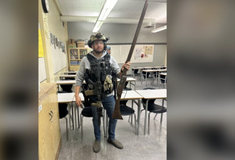 加拿大中学老师持枪进课堂 三所学校被警方紧急封锁