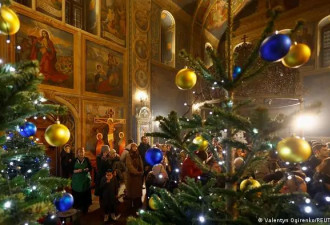 不走东正教传统，乌克兰首次在12月25日庆祝圣诞