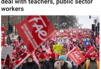 突破性进展！魁省教师们罢工可能将结束