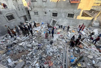 以色列猛轰加沙南部大城 24小时内近200人丧命