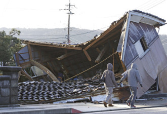 日本能登半岛强震 死亡人数增至55人