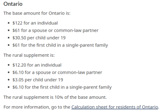 加拿大4大福利金发放细节公布 四口之家最多能领$18510！