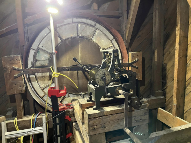 May be an image of dartboard, drill press and foundry