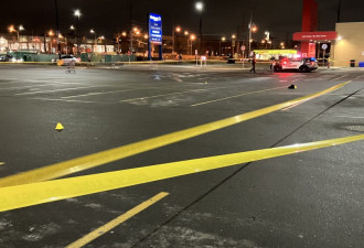 多伦多停车场枪击一人重伤
