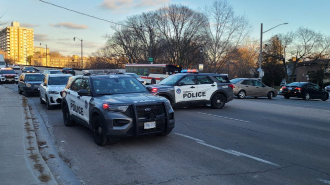 TTC boom truck collision