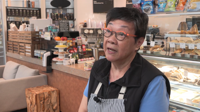 Peggy Lee, owner of Pegsters Coffee Shop in North Vancouver, is urging the federal government for compassion as the deadline approaches for repaying CEBA loans without interest.