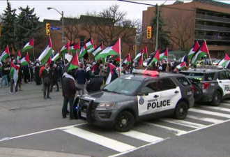 多伦多警方宣布禁止401高速天桥的反以色列抗议！