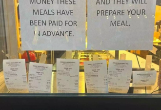 暖心！多伦多餐馆免费发食物：附近居民的反应更让人感动！
