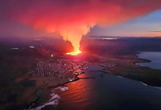 冰岛火山一个月内两次爆发:有居民坠30米深大裂缝