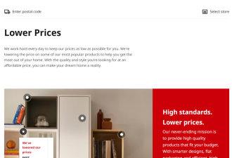 加拿大IKEA刚刚宣布：1500多种产品大降价