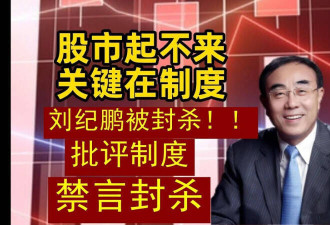 呼吁“别买中股” 中国经济学家大学职务被撤