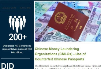 伪造中国护照被查！涉地下钱庄转移资金