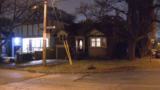 Don Valley Drive where a man was stabbed