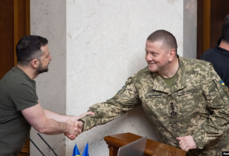 乌克兰已通知美国 要罢免乌军总司令