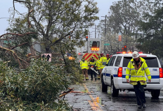 加州强烈风暴引洪灾泥流！3人惨遭路树压死