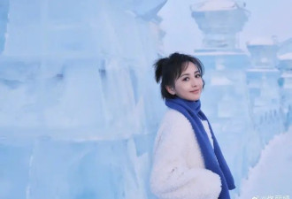 佟丽娅分享雪景美照，笑容甜美与儿子同框超温柔