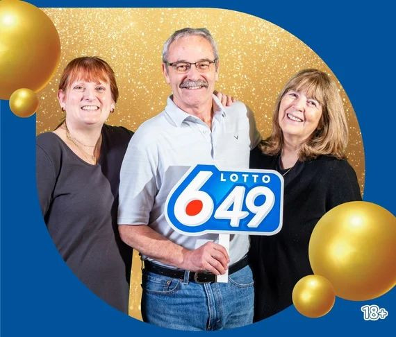 lotto 6/49 winners carmen austria, gary perkins and catherine wall