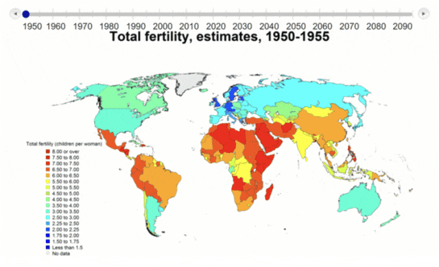 各国生育率都在下降，但为什么东亚降到全球最低?