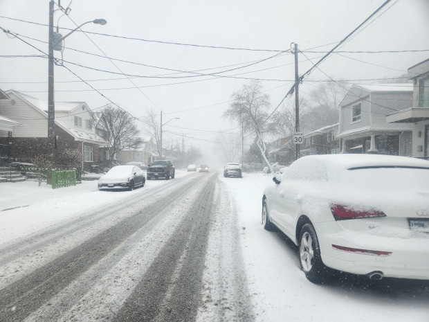 Toronto snow