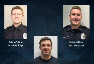 悲剧！为处理家庭纠纷 美国3警+1消防员遭枪杀身亡