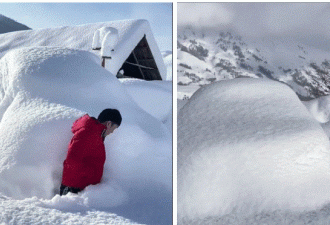 新疆持续暴雪 民众刨雪找车 “就像开盲盒”