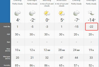 -55℃！北极寒流席卷加拿大！多伦多、万锦明天气温骤降33℃