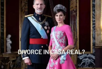 西班牙国王和王后或将离婚，在小女儿成年后....