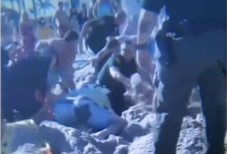 危险！美国女童沙滩上挖洞玩，挖着挖着就当场身亡