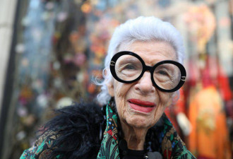 102岁时尚潮人艾瑞丝.艾普菲尔去世