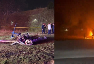 田纳西州小飞机失事 公路旁坠毁5死