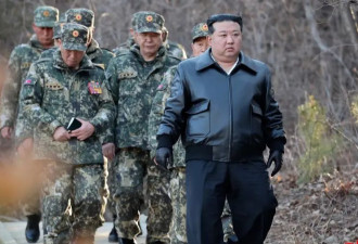 朝鲜劳动党总书记金正恩视察朝鲜人民军训练基地