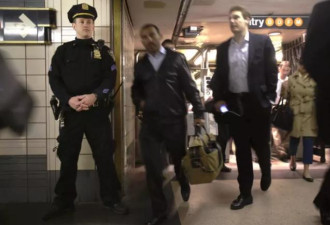 纽约州宣布地铁增派千名警力 又1乘客被刺伤