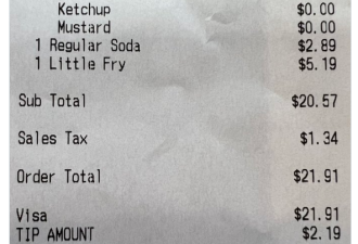 简直是抢劫！知名连锁汉堡店被指价格过高：吃一顿快餐24刀！