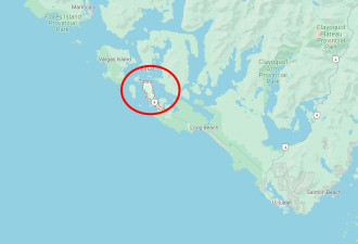 温哥华岛附近一小时内发生200次小地震