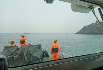 金门外海大陆渔船翻覆，两岸同步搜救