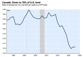 国家银行报告：加拿大生活水平急剧下降，接近失去的十年