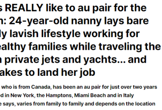 爽翻！加拿大24岁美女大学生毕业后做这个工作：蹭富豪游艇飞机！