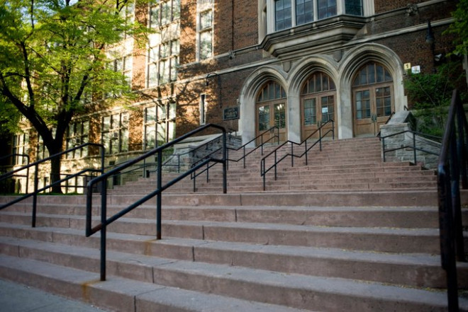 The exterior of Jarvis Collegiate Institute.