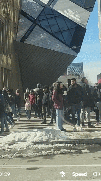 全是人！多伦多居民再挤爆这个景点：雪地中无尽苦等！