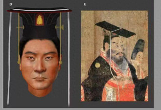 中国科技考古团队根据遗骨复原了古代帝王容貌