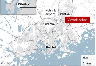 芬兰12岁小学生枪击同学致1死 因未满15岁未被拘留
