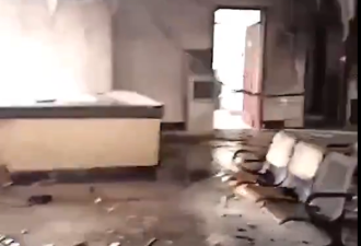 沈阳警察局被炸 自杀炸弹客一楼大厅引爆炸药