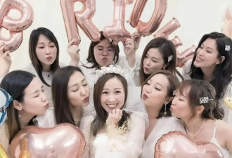 恭喜！TVB童星今日大婚与老公当众热吻