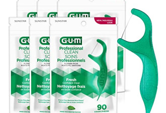 GUM 专业牙线 有效预防牙菌斑 养成健康牙牙
