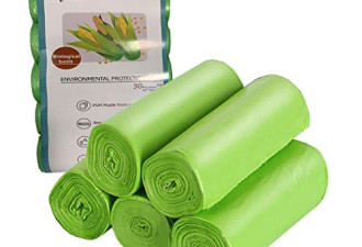 Lythor 垃圾袋(150个装) PSM 淀粉制成 更绿色健康